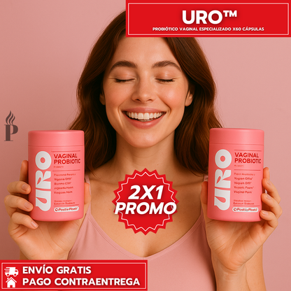 Oferta Especial 2x1 Uro Probióticos: Equilibra el pH y Previene Infecciones Íntimas