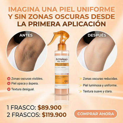 Oferta especial 2x1: Dr Melaxin Peel Shot