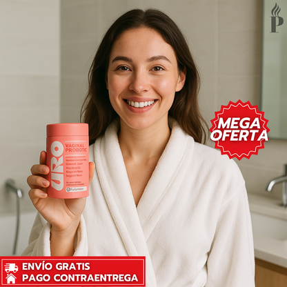 Oferta Especial 2x1 Uro Probióticos: Equilibra el pH y Previene Infecciones Íntimas