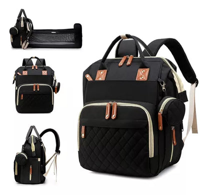 Bolso Pañalera Impermeable de Gran Capacidad