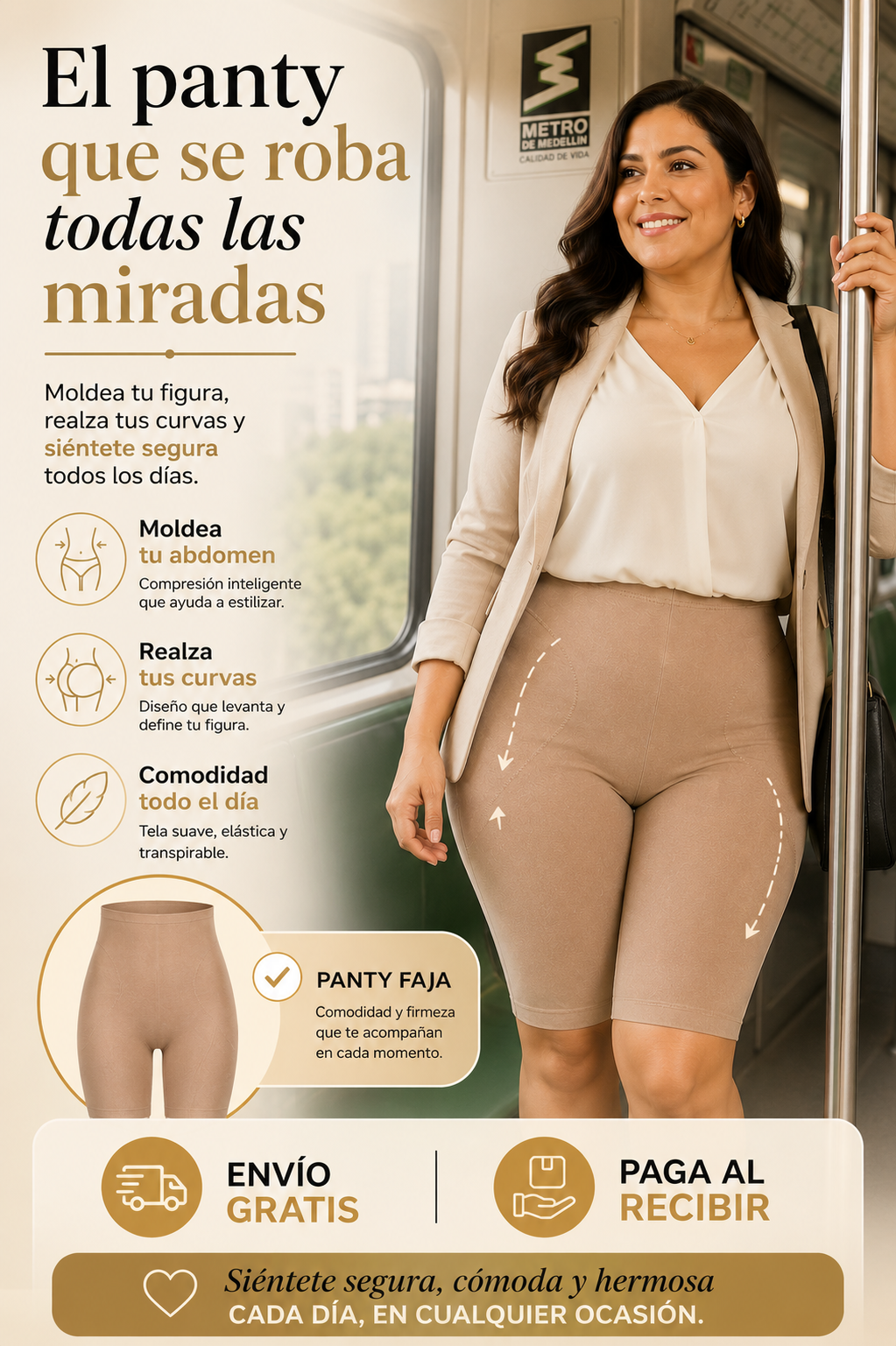 GlamShape: Panty con faja