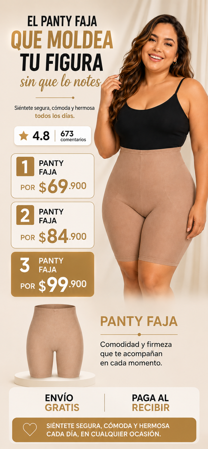 GlamShape: Panty con faja