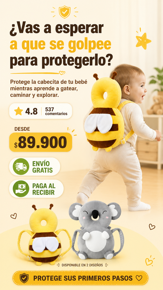 Cojin protector de bebé