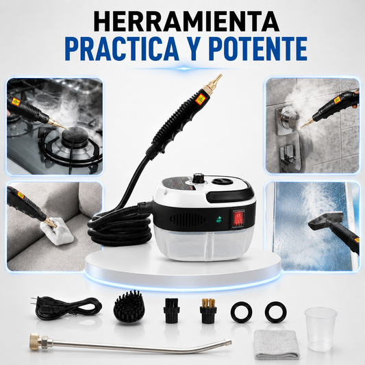 TurboClean: Limpiador Vapor De Alta Presion