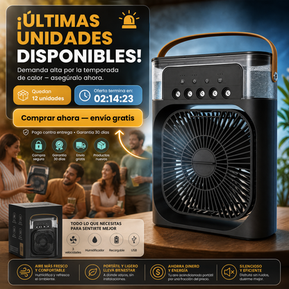 VENTILADOR MINI AIRE ACONDICIONADO