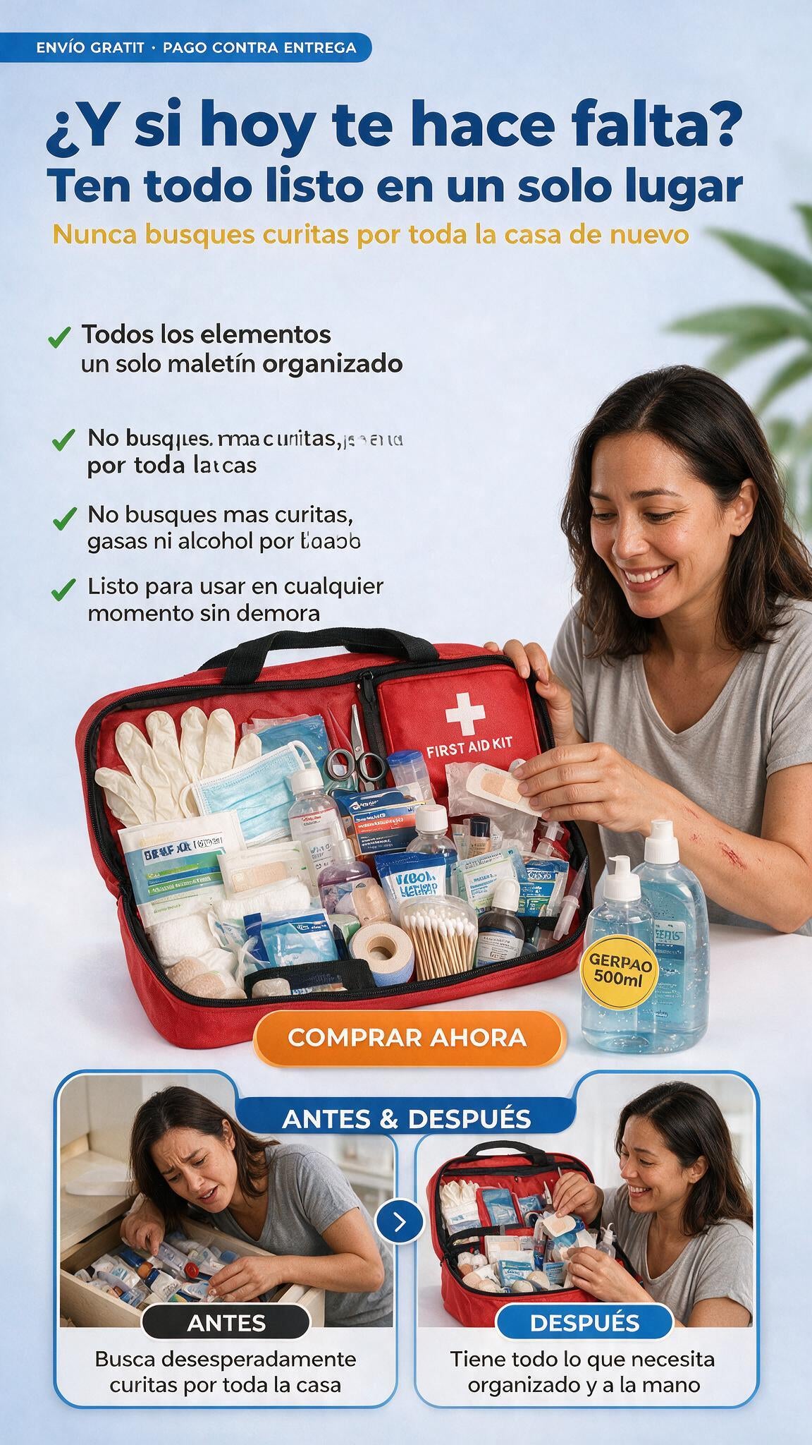 FIRST AID: No solo somos primeros en auxilios. Somos los primeros en actuar.