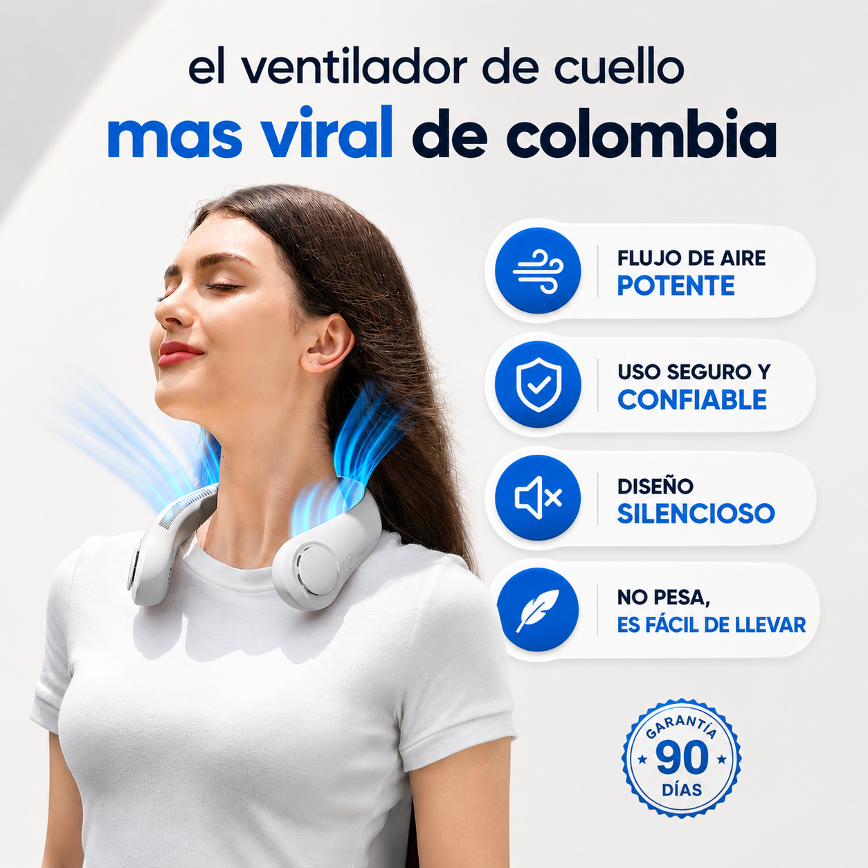 ArcticFlow: Ventilador para Cuello Portatil