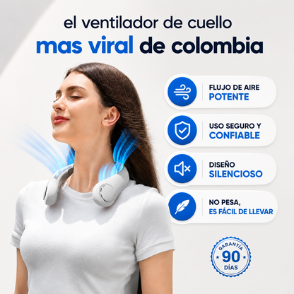 ArcticFlow: Ventilador para Cuello Portatil