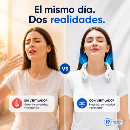 ArcticFlow: Ventilador para Cuello Portatil