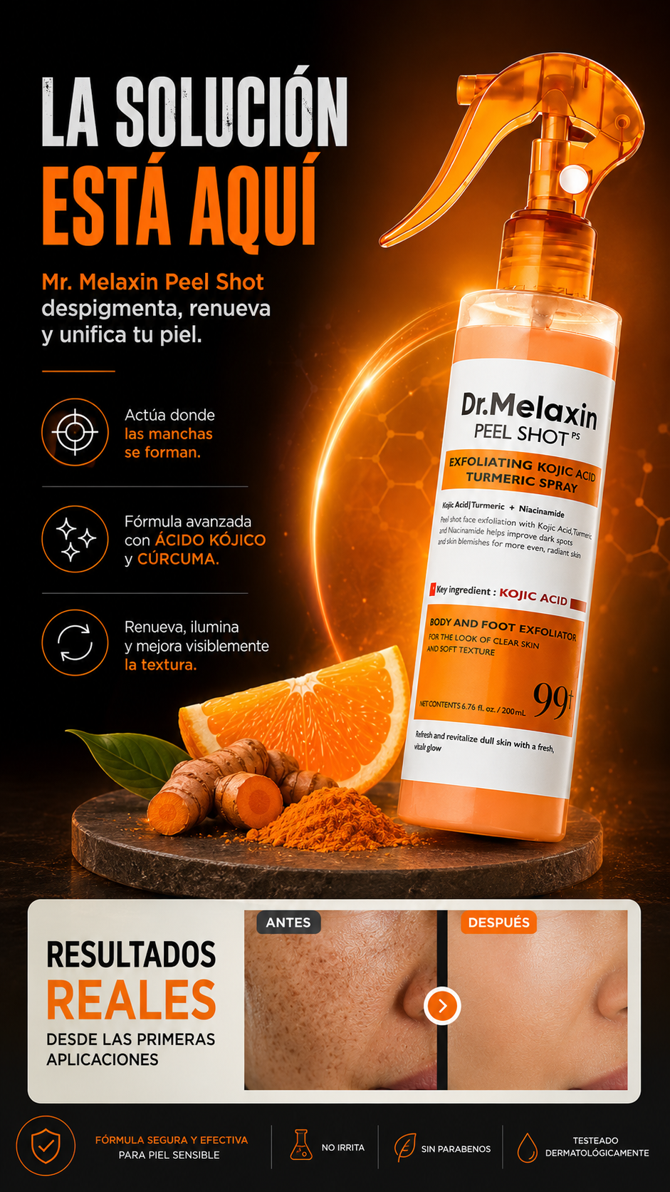 PEEL SHOT DR. MELAXIN