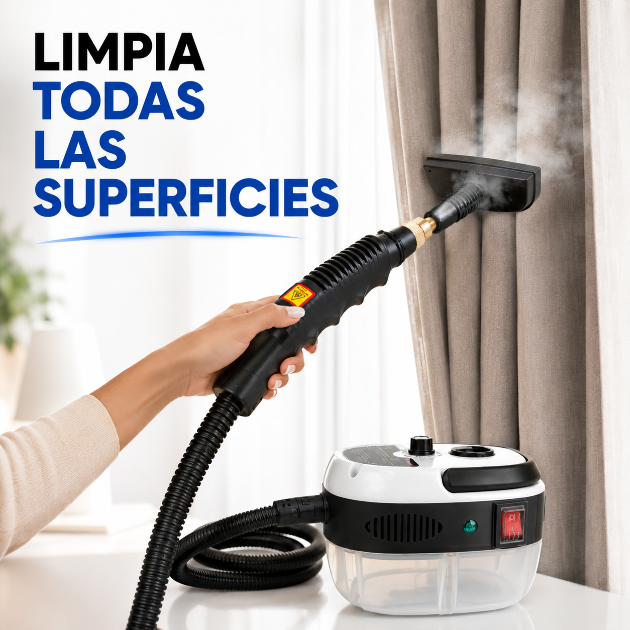 TurboClean: Limpiador Vapor De Alta Presion