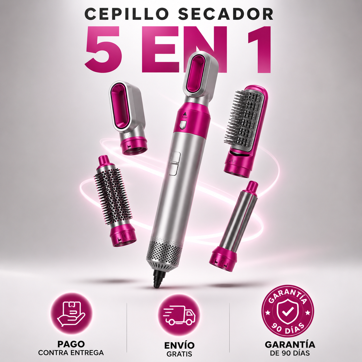 CEPILLO SECADOR 5 EN 1