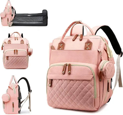 Bolso Pañalera Impermeable de Gran Capacidad