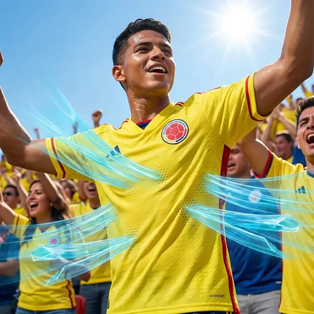 SELECCION COLOMBIA: Camiseta oficial 2026 para hinchas con orgullo y comodidad.