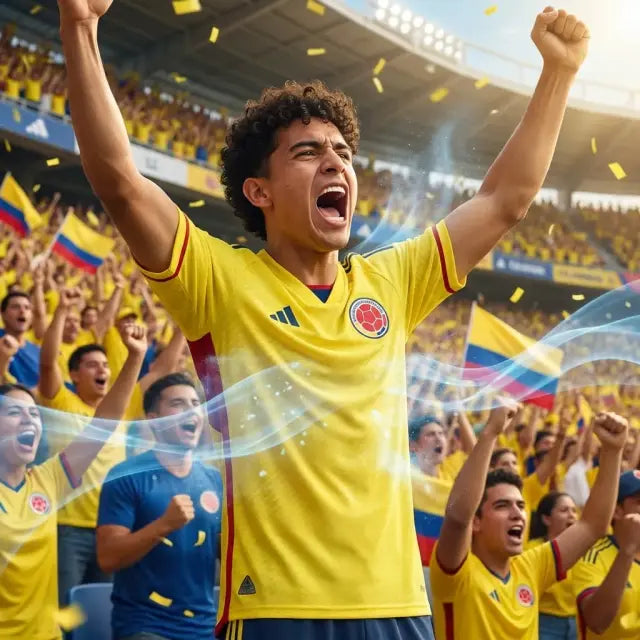 SELECCION COLOMBIA: Camiseta oficial 2026 para hinchas con orgullo y comodidad.